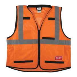 Milwaukee Premium Warnschutzweste orange Größe S/M Produktbild
