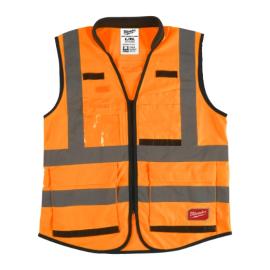 Milwaukee Premium Warnschutzweste orange Größe L/XL Produktbild