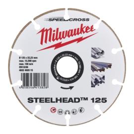 Milwaukee Diamanttrennscheibe DH STEELHEAD 125 mm für Stahl, Edelstahl und Beton Produktbild