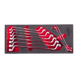 Milwaukee Doppel-Ringschlüssel Einlage 9-teilige Einlage für Werkstattwagen 78 cm Produktbild