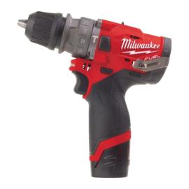Milwaukee M12FPDX-202X FUEL™ Akku-Kompakt-Schlagbohrschrauber mit Schnell Produktbild