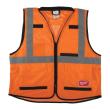 Milwaukee Premium Warnschutzweste orange Größe S/M Produktbild img1 S