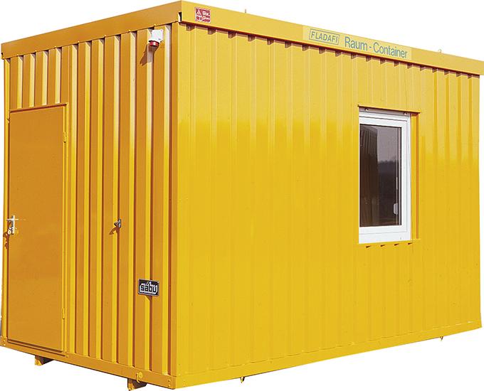 Wohncontainer-grau 4,03X2,50X2,80m m. Fenst. Produktbild img1 L