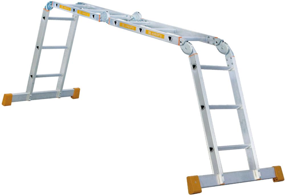 Alu-Vielzweckleiter 4 x 3 Sprossen Produktbild img1 L