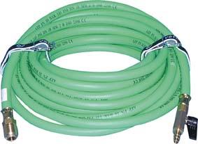 Luftzuführungsschlauch 10m grün Absperrhahn Produktbild img1 L