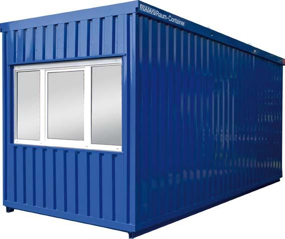 Wohncontainer-grau 6,00X2,50X2,80m m. Fenst. Produktbild img1 L