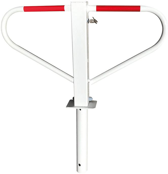 Parkplatzsperre mit Bodenumlegbar FORMAT Produktbild img1 L