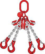 Kettengehänge, 4-strängig Produktbild img1 L