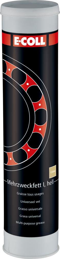 EU Mehrzweckfett I 400g Kartusche hell bleifrei E-COLL Produktbild img1 L