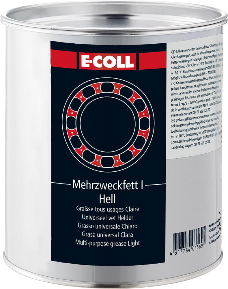 EU Mehrzweckfett I 1kg Dose bleifrei E-COLL Produktbild img1 L