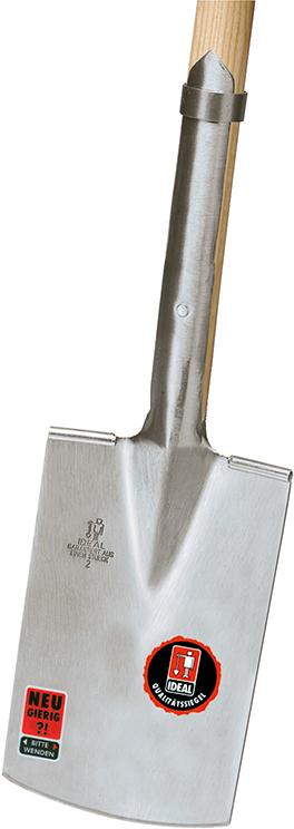 Rodespaten Gr. 2 T-Stiel TrittschutzIdeal Produktbild img1 L