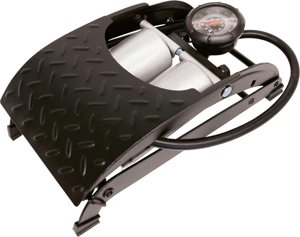 Fußluftpumpe Premium Doppelzylinder Schl. 60cm Produktbild img1 L