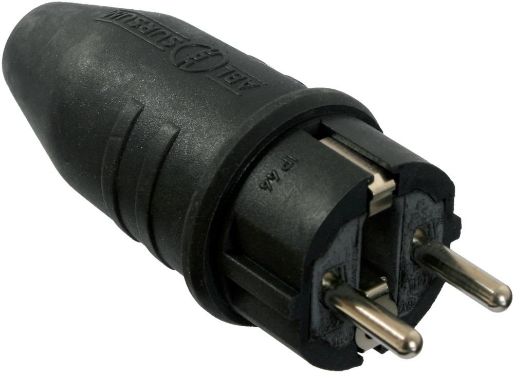 Vollgummi-Stecker 230V / 10/16A Produktbild img1 L