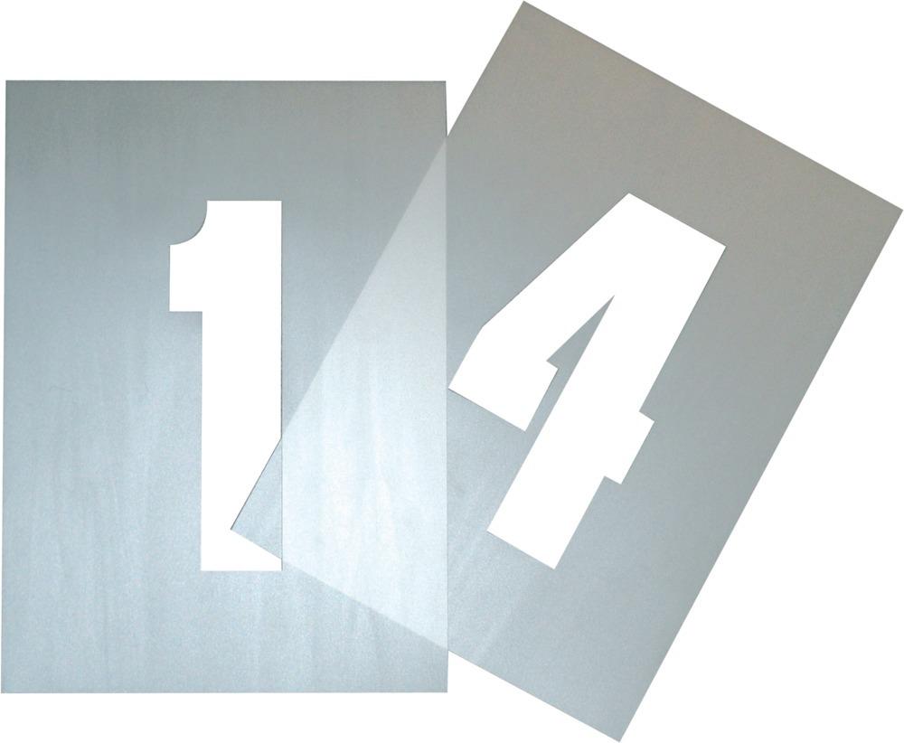 Schablonensatz für Boden-markierung 150mm E-COLL Produktbild img1 L