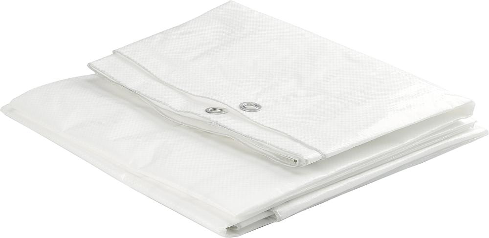 PE-Bändchengewebeplane, natur/weiß Produktbild img1 L