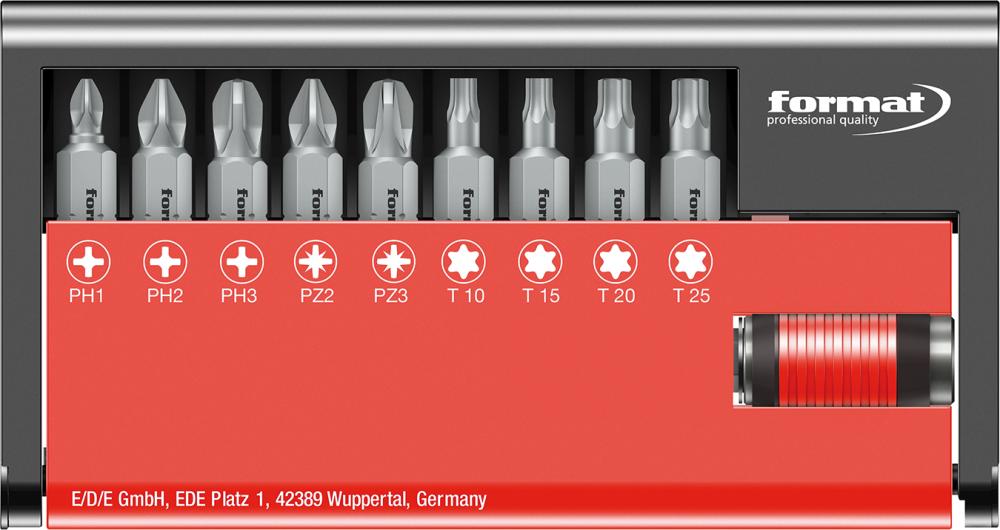 Bit-Satz PH,PZ, T 9-teilig FORMAT Produktbild img1 L