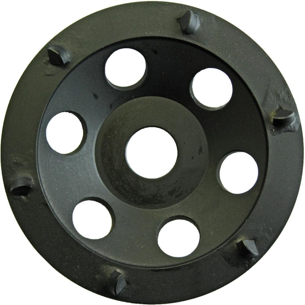 PKD-Schleifteller schw. D 125 mm, 6 PKD-Seg.rund Produktbild img1 L