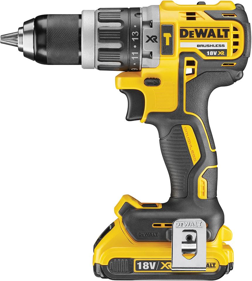 DEWALT Schlagbohrschr. DCD796D2 18V 2Ah Produktbild img1 L
