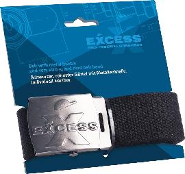 Gürtel, 100 % BW, schwarz Produktbild