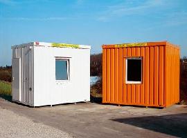 Wohncontainer-grau 3,00X2,50X2,80m m. Fenst. Produktbild