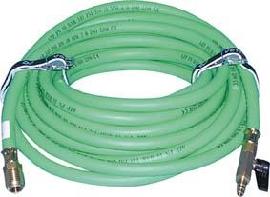 Luftzuführungsschlauch 10m grün Absperrhahn Produktbild