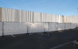 Sichtschutz-Netz für Bauzaun Produktbild