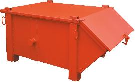 Deckel f. Kippcontainer lackiert müba Produktbild