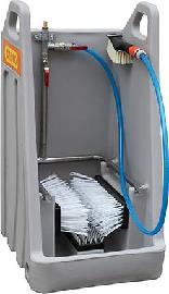 Stiefelreiniger PE 52x47x90cm Produktbild