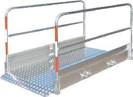 Alu -Grabenbrücke 1,17 x 2,32 m müba Produktbild