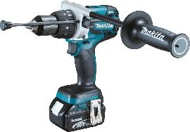 Akku-Schlagbohrschrauber LXT DHP481RTJ Makita 2x18,0V 5,0 Ah Ladegerät DC18RC MAKPAC Produktbild