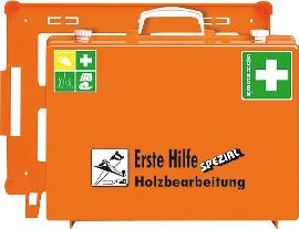 ErsteHilfe-Koffer MT-CD Holzbearbeitung, orange Produktbild