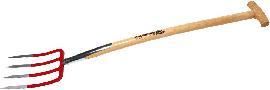 Spatengabel m. Schienenzwmit Eschen-T-Stiel Produktbild