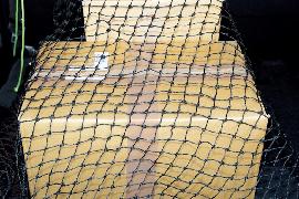 Abdecknetz 2,5x3,5 m MW 35 schwarz ohne Gummi Produktbild