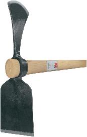 Wiedehopfhacke Breitblattgeschmiedet mit Stiel Produktbild