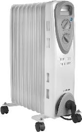 Ölradiator 2000 W m. 9 Rippen u. Thermostat Produktbild