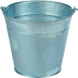 Baueimer verzinkt 12 L Produktbild