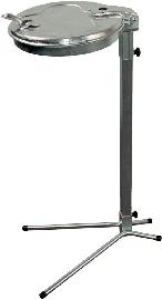 Müllsackständer 70-120 l mit vzkt. Stahldeckel Produktbild