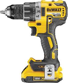 Akku-Bohrschrauber DCD791D2 DeWalt 2x18,0V 2,0 Ah LadegerätDCB105 TSTAK-Box Produktbild