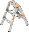 Alu-Stufenstehleiter TOPIC 1043 Produktbild img1 S