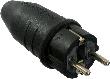 Vollgummi-Stecker 230V / 10/16A Produktbild img1 S