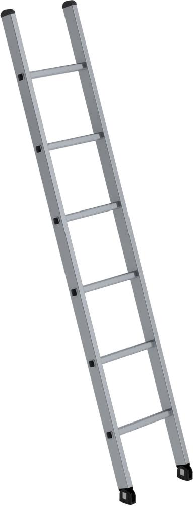 Aluminium-Anlegeleiter, Arbeitshöhe 2,70 bis 3,90 m Produktbild img1 L