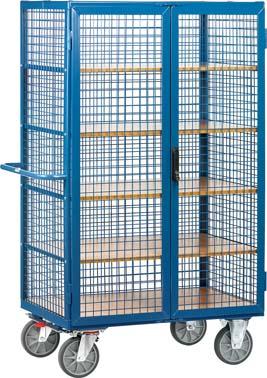 Kastenwagen (Drahtgritter) mit Türen und Treibriegelverschluss Produktbild img1 L