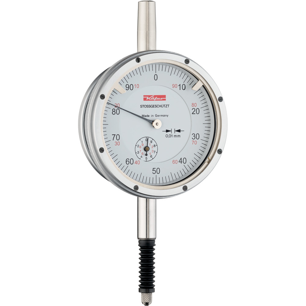 Präzisionsmessuhr, DIN 878, Stoßschutz, Außen-Ø 58 mm, IP67, Mb 10 mm Produktbild img1 L