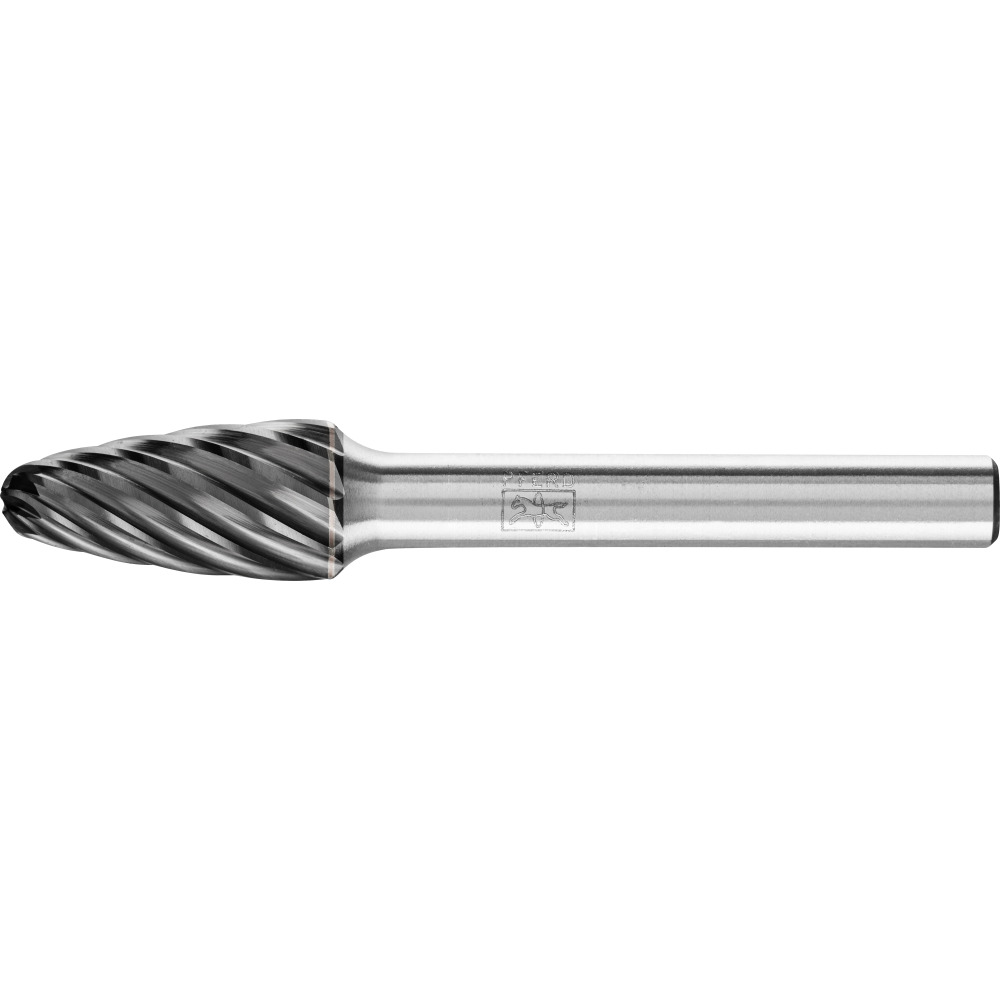 HM Hochleistungsfrässtift INOX Rundbogen RBF Ø 10x20 mm Schaft-Ø 6 mm HICOAT Produktbild img1 L