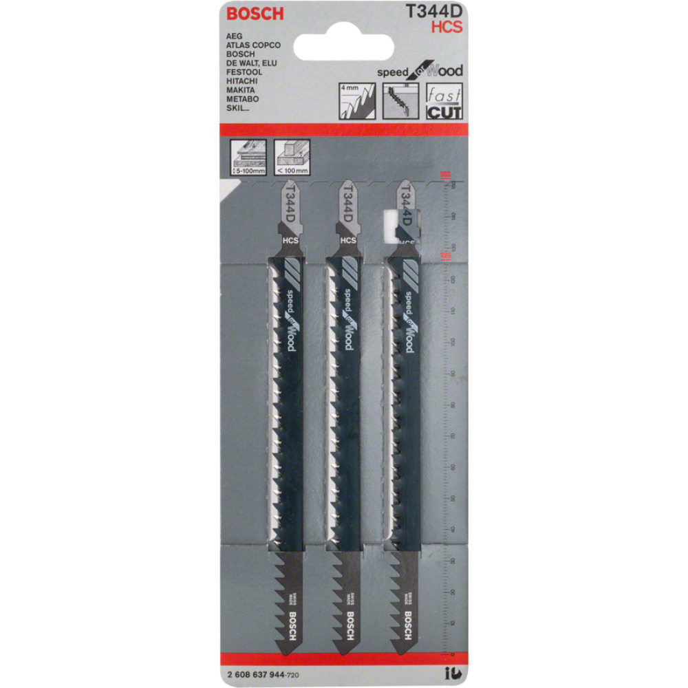 Stichsägeblatt Speed T344D 152 mm (VE=3 Stk.) Produktbild img2 L
