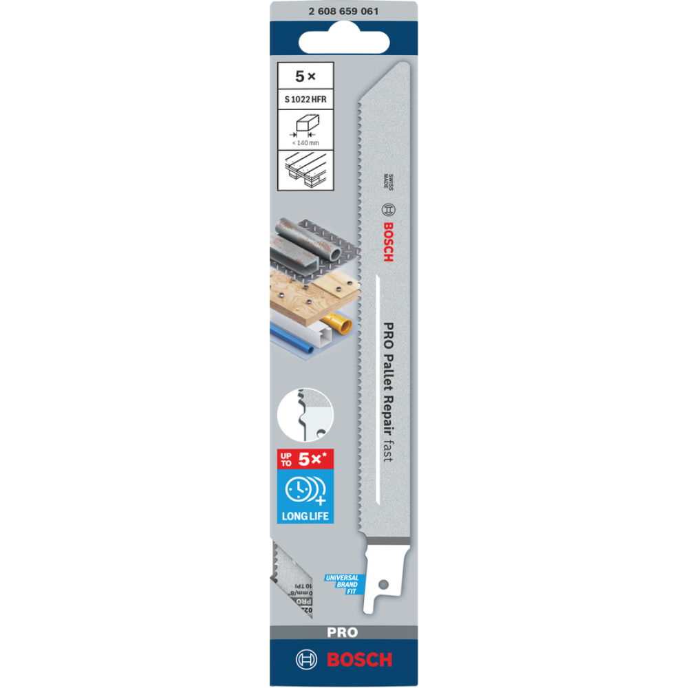 Säbelsägeblatt PRO 1022HFR 200x19x0,9 mm (VE=5 Stk.) Produktbild img2 L