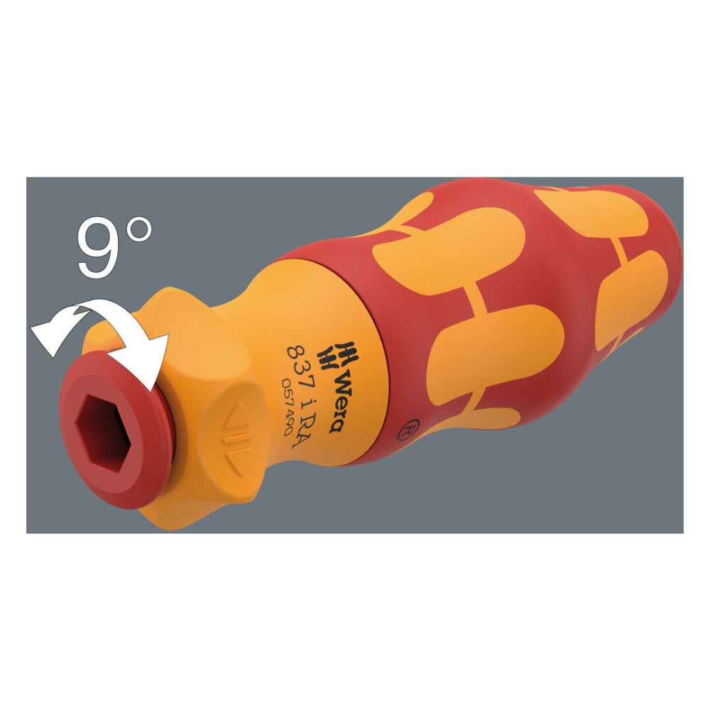 837 i  RA Kraftform Handhalter mit Ratschenfunktion, 9x115 mm Produktbild img2 L