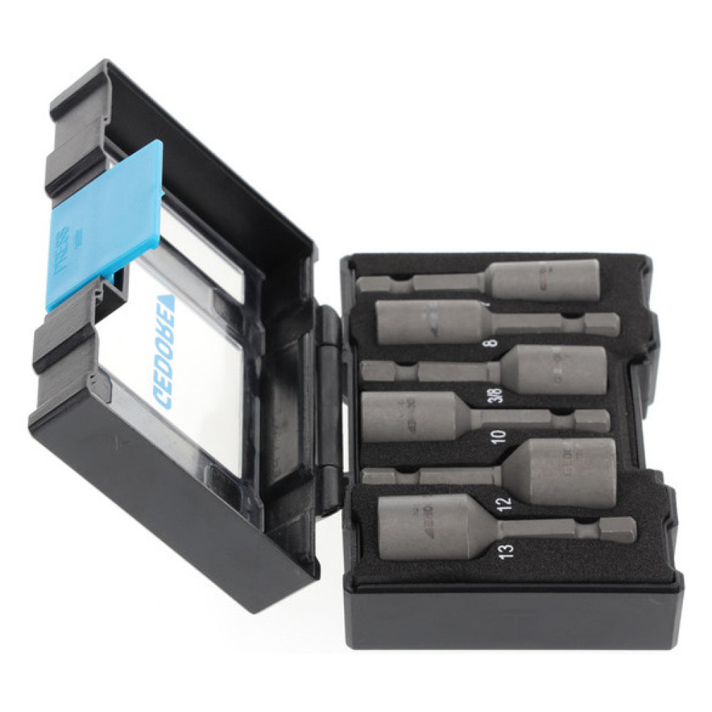 Bit-Box Steckschlüssel Maschinenaufnahme 6-teilig Produktbild img3 L