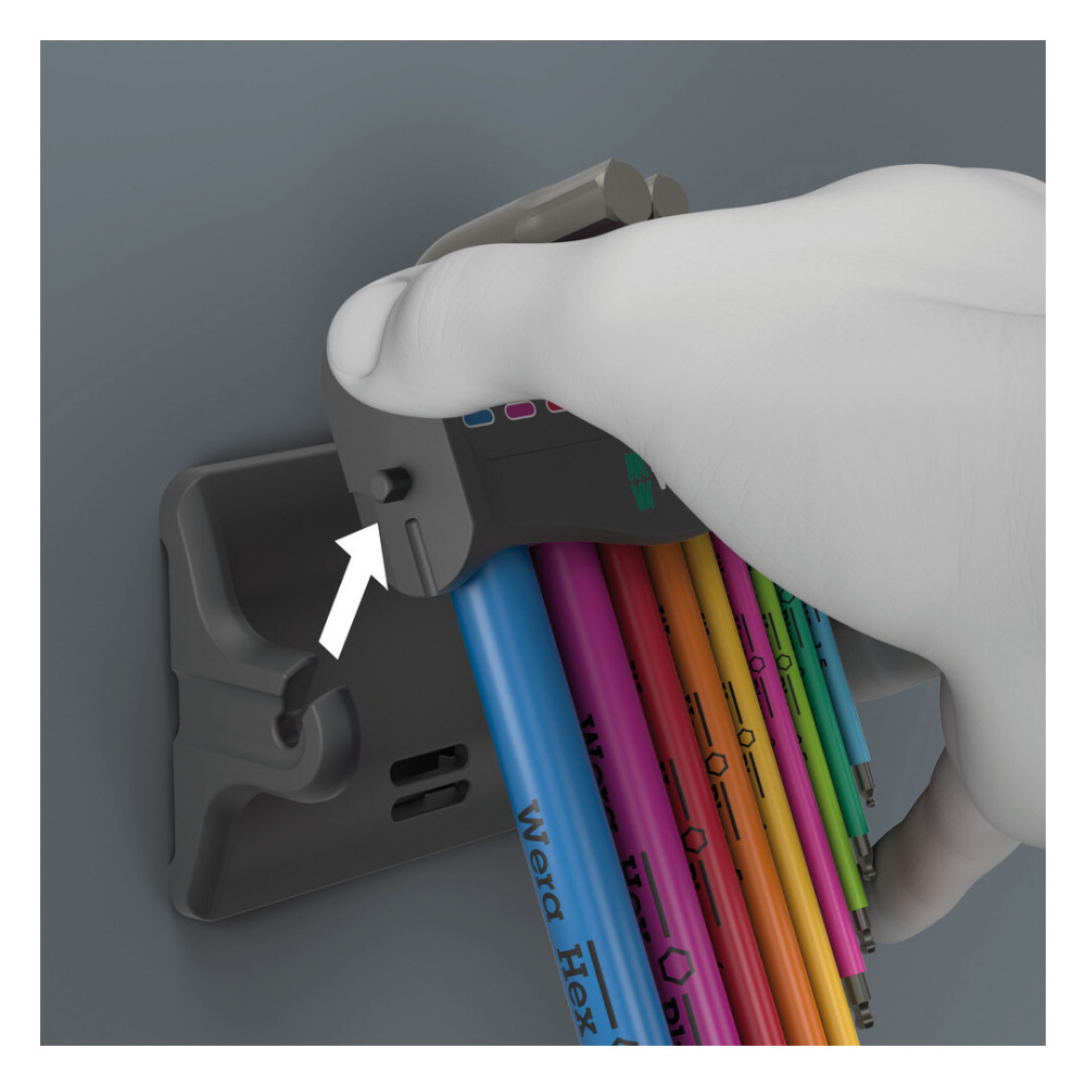 950/9 Hex-Plus Multicolour 3 Winkelschlüsselsatz 10-teilig, metrisch Produktbild img7 L