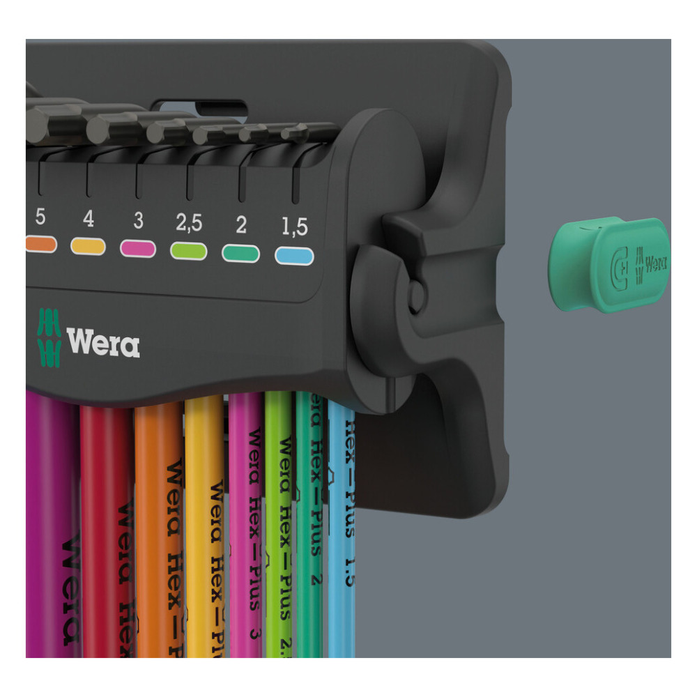 950/9 Hex-Plus Multicolour 3 Winkelschlüsselsatz 10-teilig, metrisch Produktbild img8 L